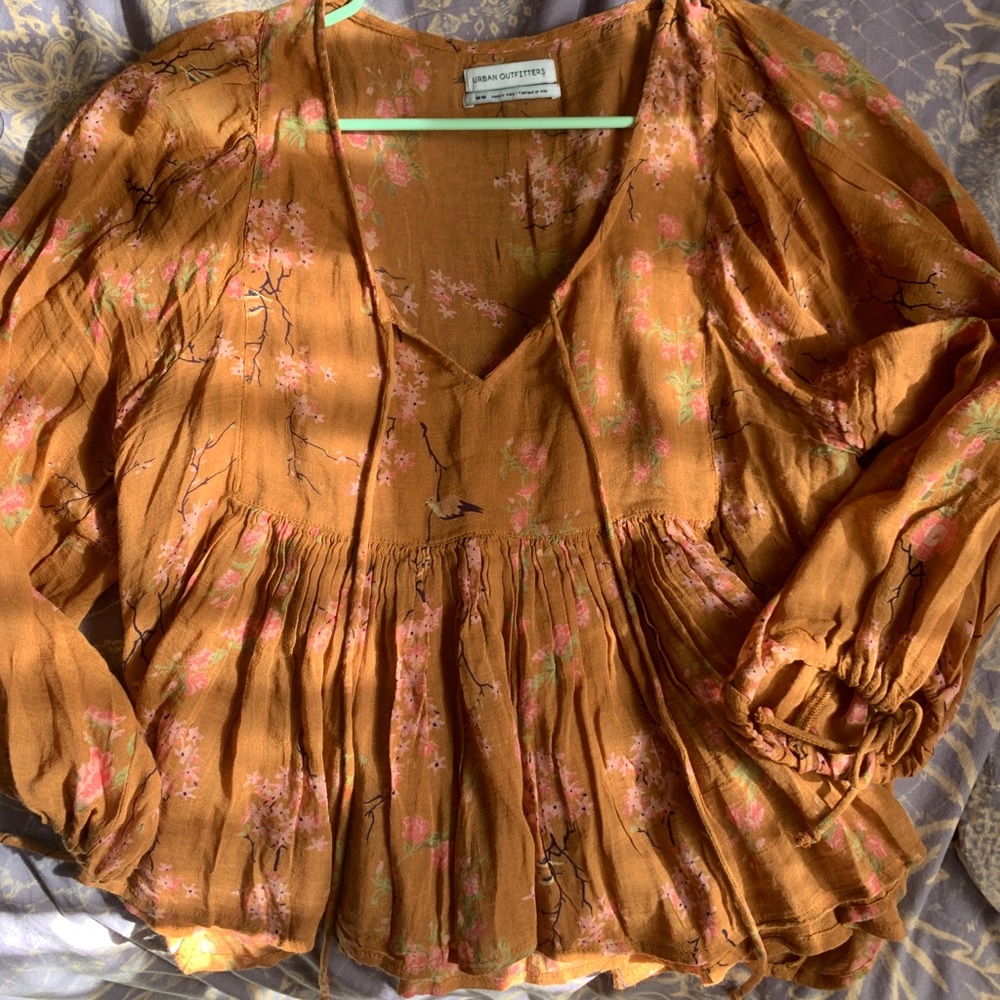 Long sleeve blouse